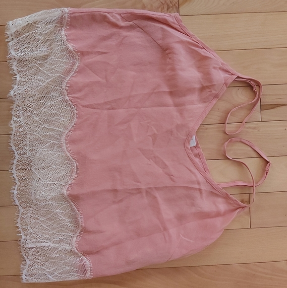 Wilfred coral cropped lace cami - Picture 4 of 9